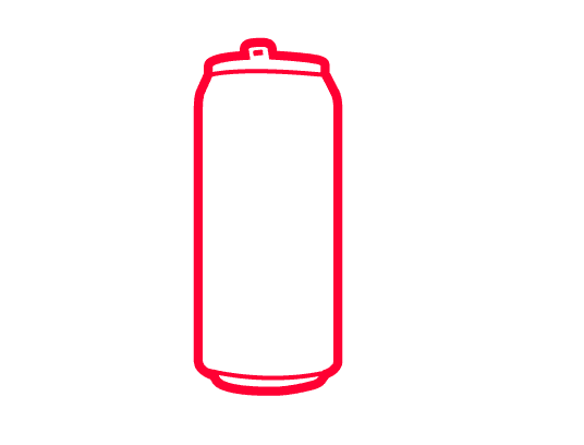 Canned beer 0.5l